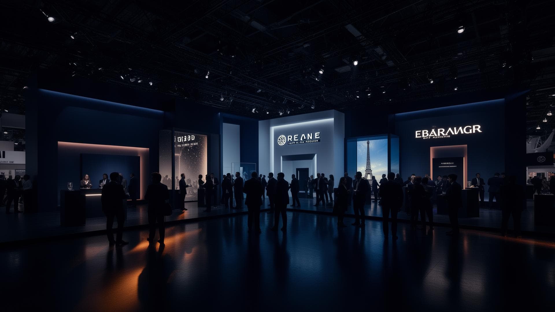 Exhibition stall design in France