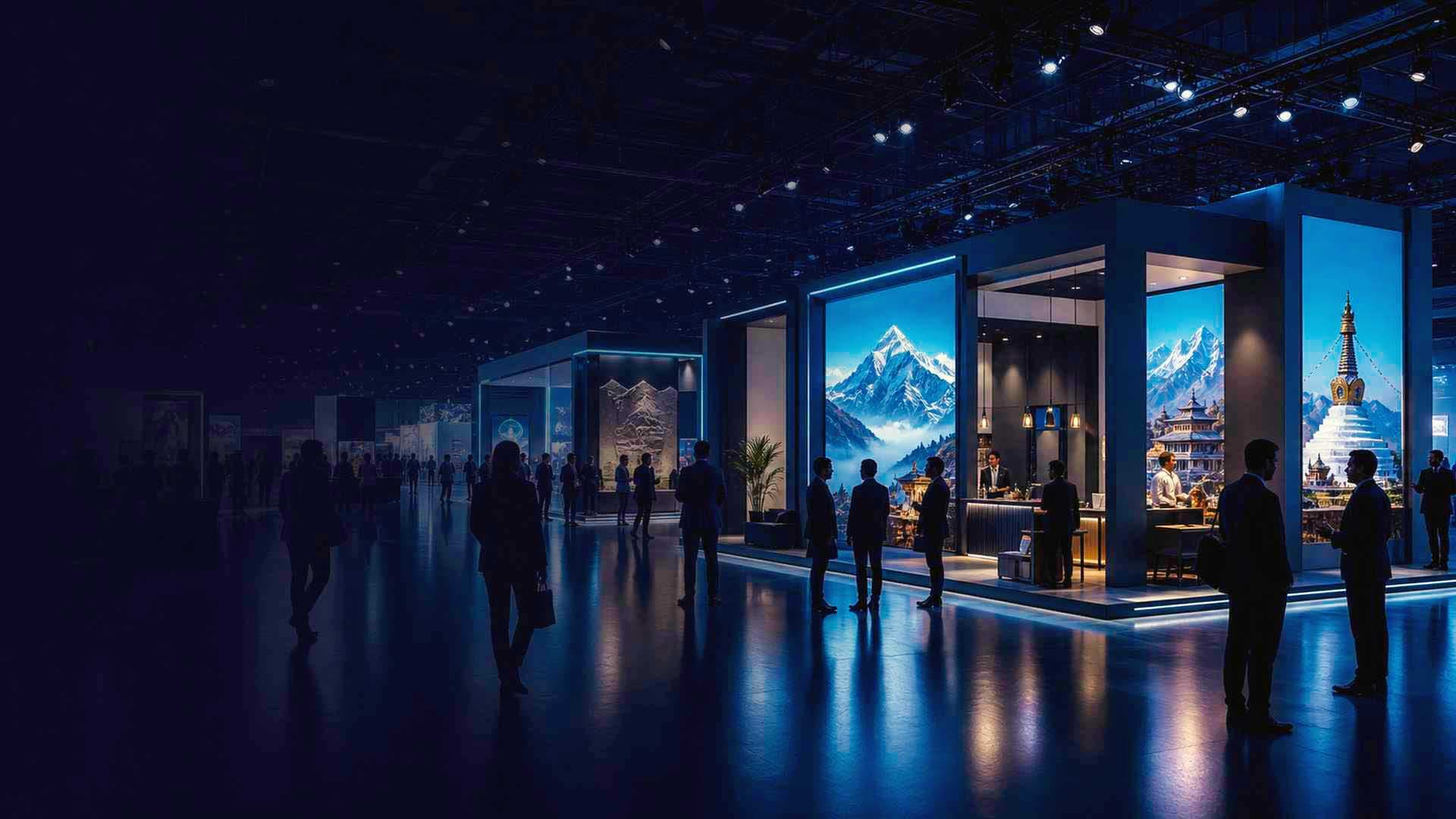 Exhibition stall design in Nepal