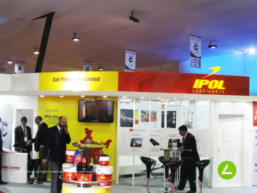 SAH Petroleum — IMPEX 2016 — exhibition stall by Approach Media