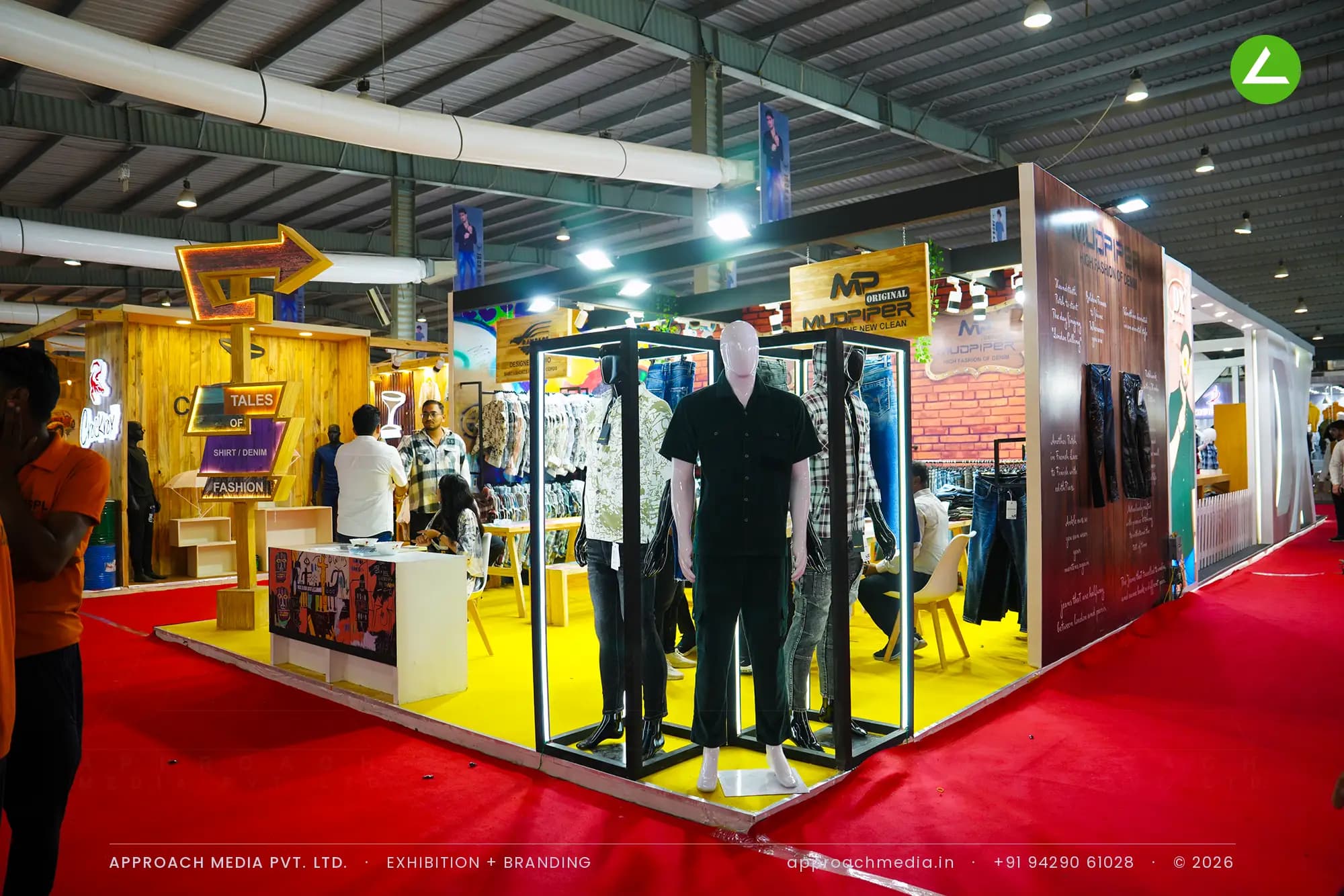 Mudpiper — GGMA Expo - — exhibition stall by Approach Media