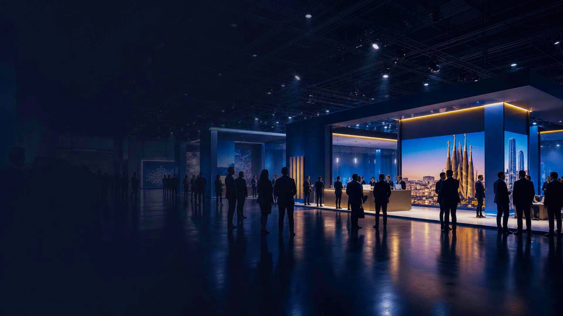 Exhibition stall design in Spain