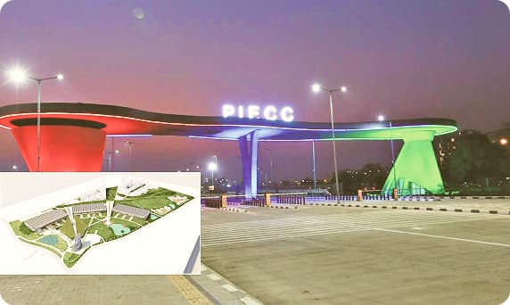 Pune International Exhibition and Convention Centre (PIECC), Moshi — exhibition venue